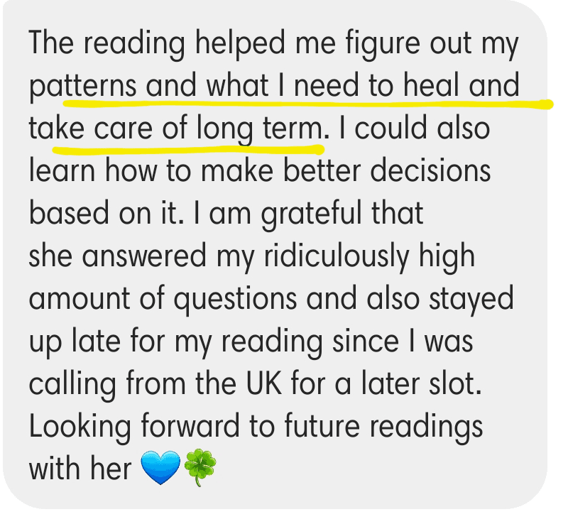 Client testimonial